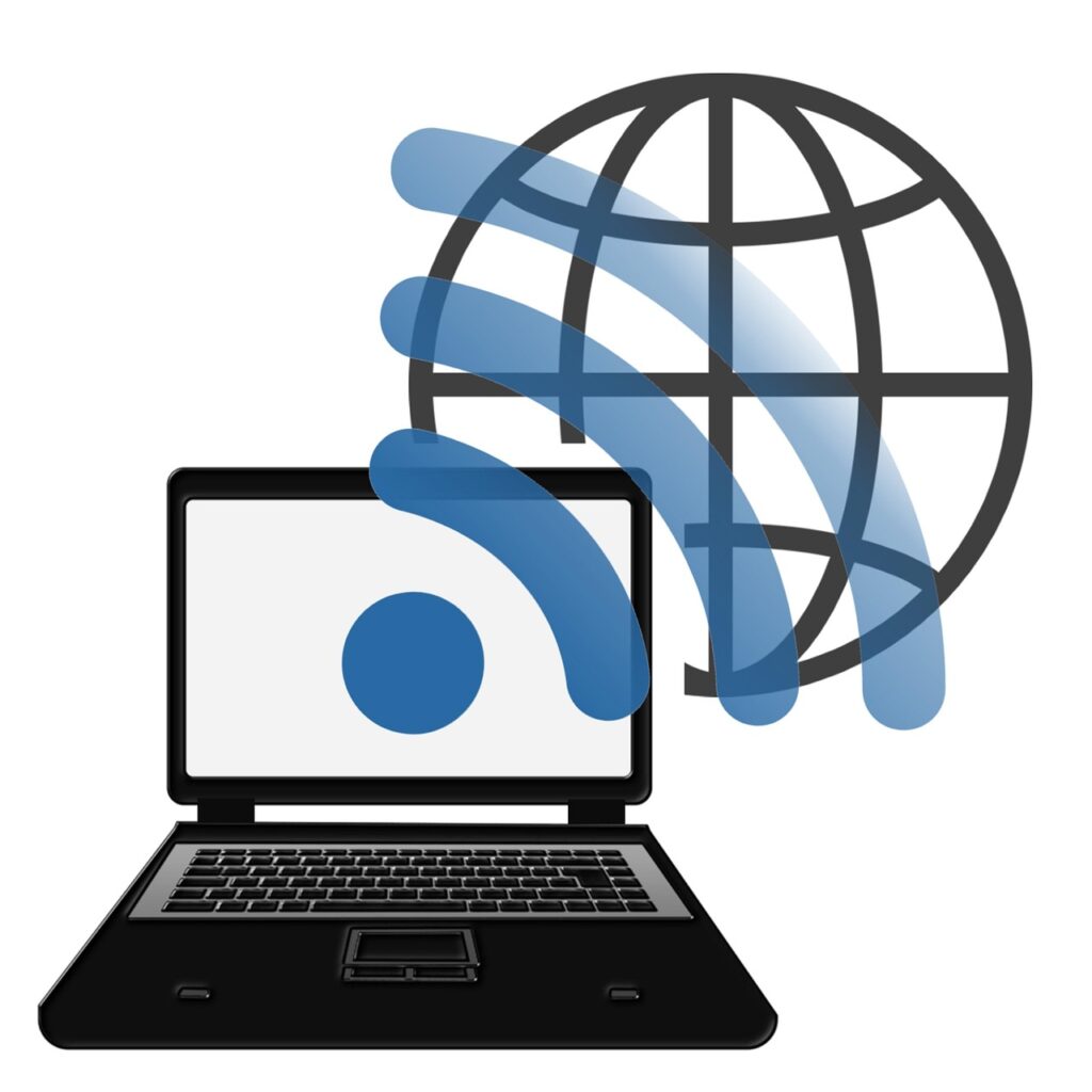 wifi, wireless internet, computer, internet, laptop, network, wlan, radio network, connection, signal, home office, office, remote maintenance, internet connection, clip art, wifi, wifi, wifi, wifi, wifi